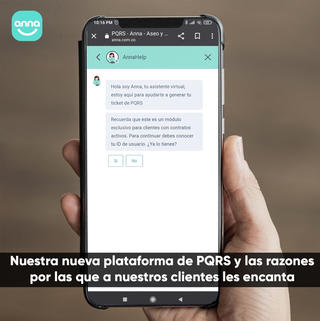 plataforma de pqrs anna