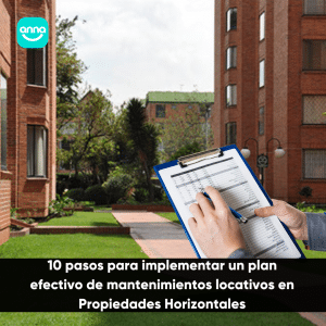 Plan Efectivo de Mantenimientos Locativos