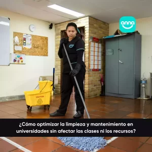 limpieza y mantenimiento en universidades